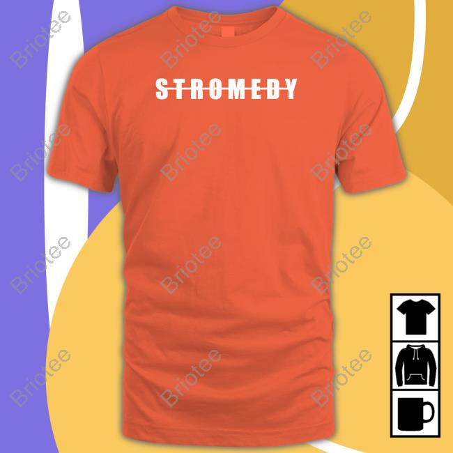 Stromedy Merch Signature Stromedy Tee Black