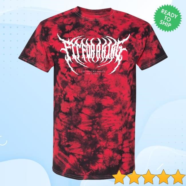 Fit For A King Death Metal Dye Tshirt