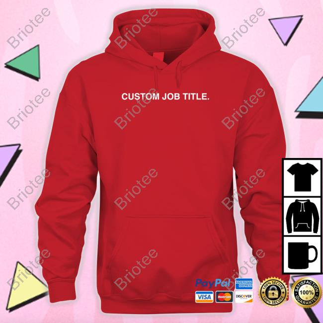 Custom Job Title Shirts