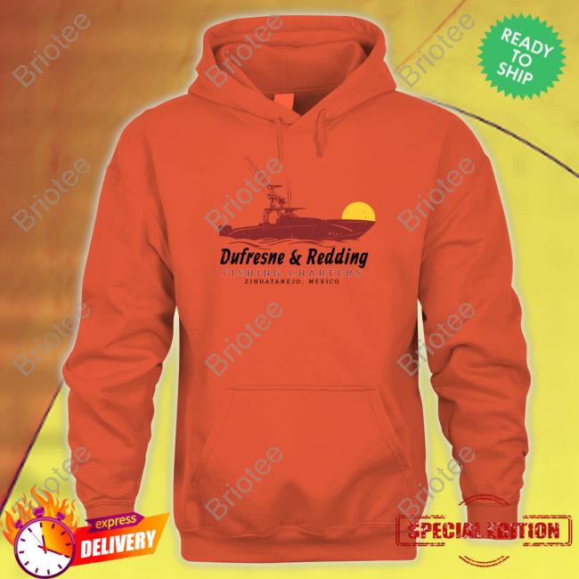 Super 70S Sports Merch Dufresne & Redding Fishing Charters Hoodie