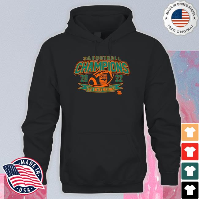 Nchsaa North Carolina High School 3A Football Division Champions 2022 East Lincoln Mustangs Shirt