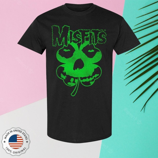 Misfits Crimson Clover Fiend Limited Edition Black New Shirt Misfits Merch Clothing