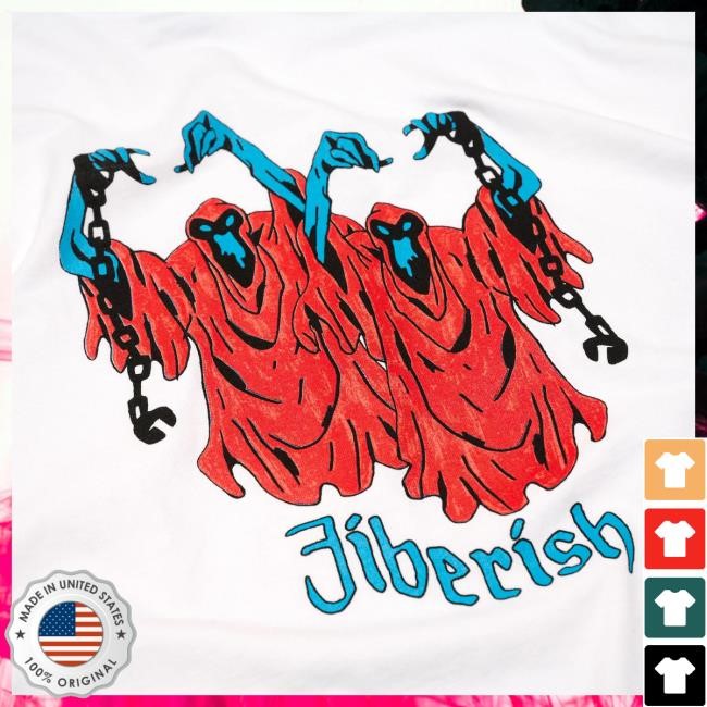 Official Official Jiberish Clothing Jiberish Ghouls Tee White