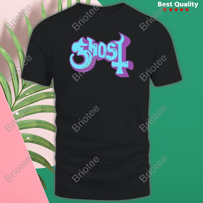 Official Ghost Merch Ghost 70'S Logo Long Sleeve Tee Shirt