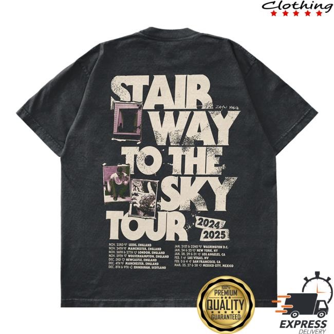 Stairway To The Sky Tour D2C New T-Shirt - Zayn Official Store Stairway To The Sky Tour D2C Shirt - Zayn Official Store