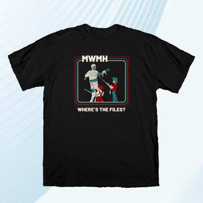 Official Murder With My Husband Where's The Files T-Shirts