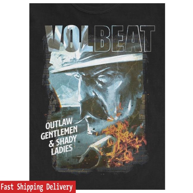 Official Volbeat Merch Store Shop Volbeat Outlaw Gentlemen Hot Shirt