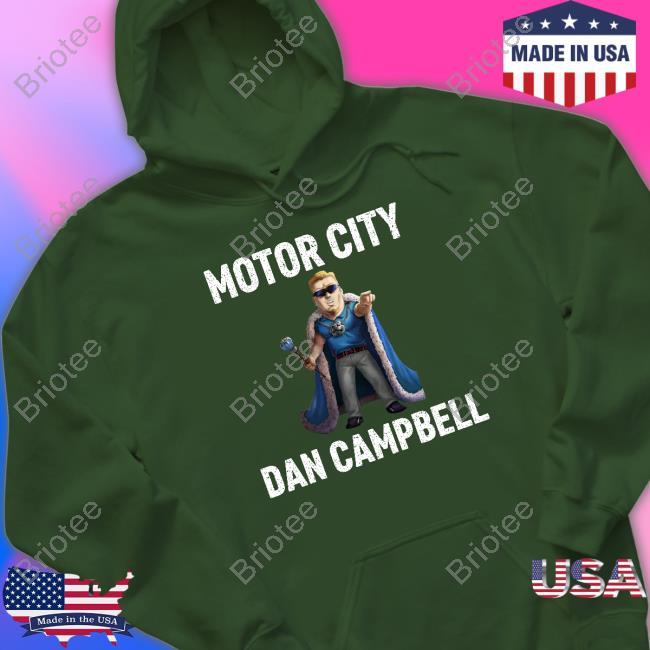 Motor City Dan Campbell Tee Shirt