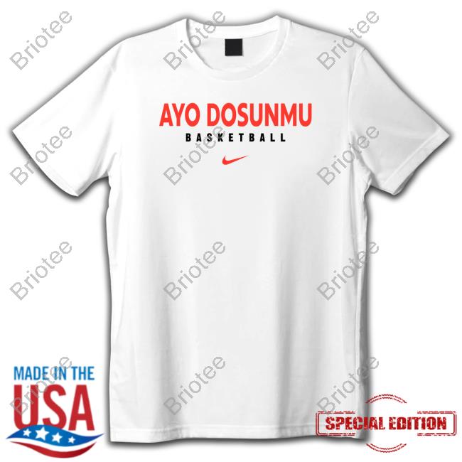 Official Bulls Community Ayo Dosunmu Basketball T Shirt