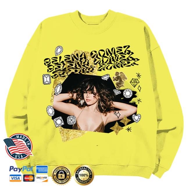 Official Interscope Records Selena Gomez Merch Store Selena Gomez Diamonds Sweaters selena gomez Apparel Clothing Shop