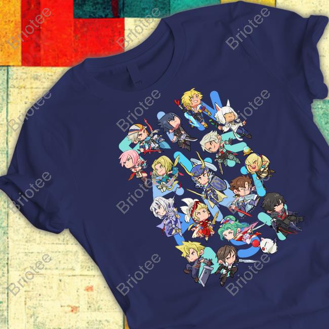 Final Fantasy Theatrhythm White T-Shirt