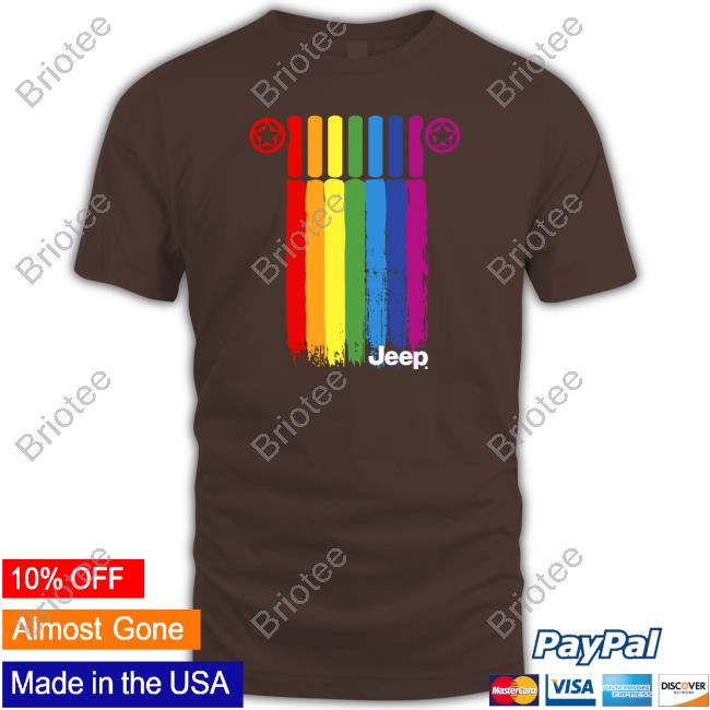 The SGT Joker Rainbow Jeep Shirts