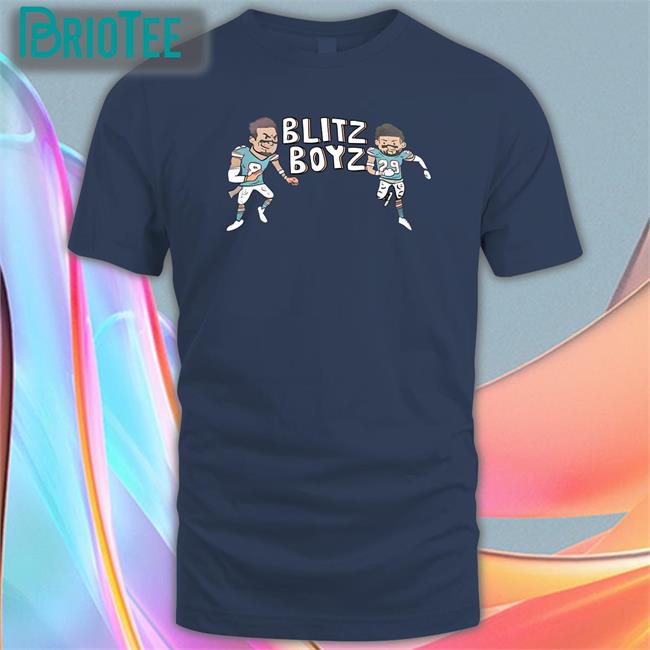 Trending Brandon Jones Blitz Boyz Shirt Miami Dolphins