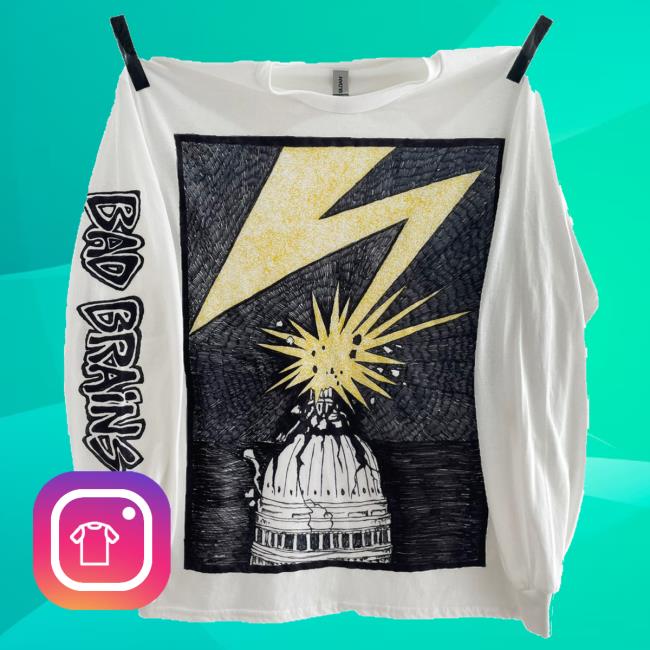 Official Eros O No Eres Merch Shop Bad Brains Tee