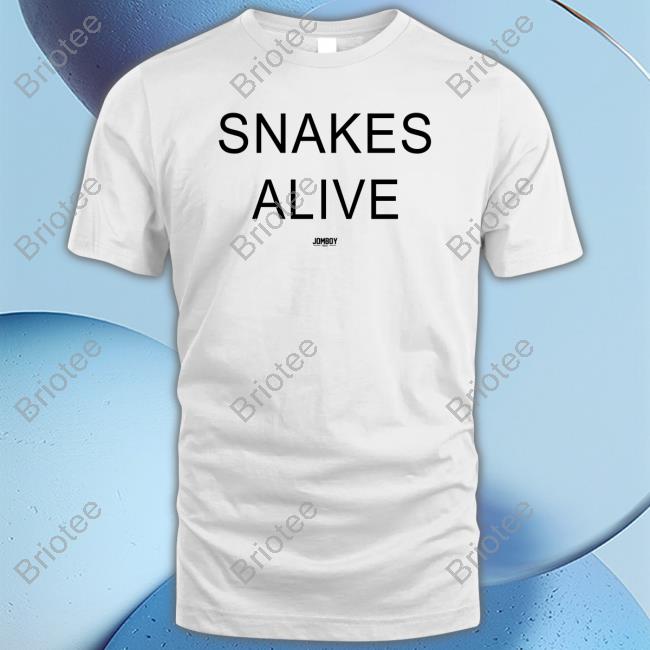 Official Jomboy Media Snakes Alive Shirt