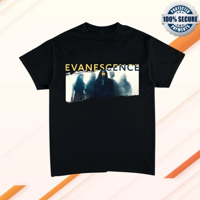 Evanescence Band Photo T Shirt Evanescence Official Store Evanescence Band Photo Tee Shirt Evanescence Official Store