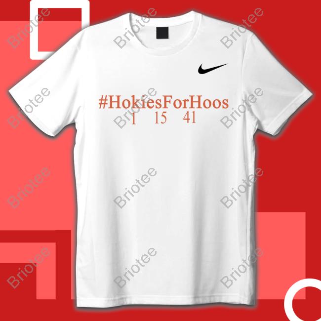 Hokies For Hoos 1 15 41 Shirt White