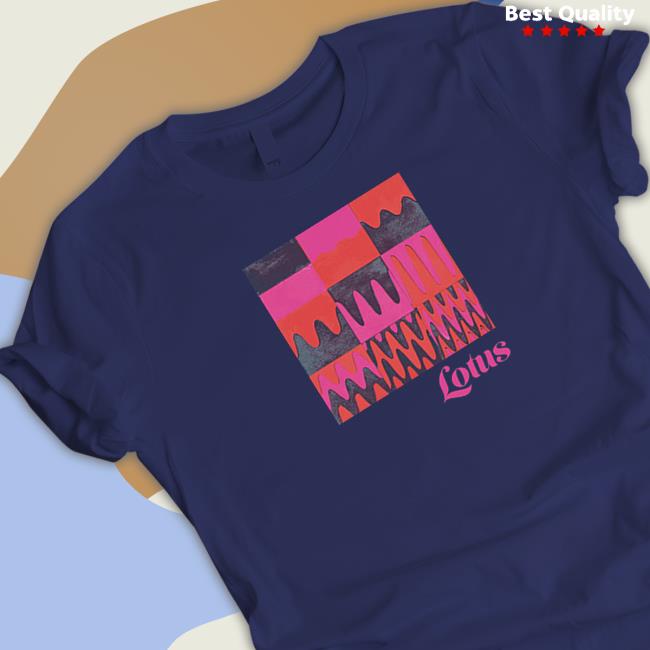 Official Hiline Lotusvibes Merch Woodcut Hoodie