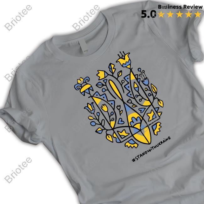#StandwithUkraine Hoodie Ukraine Shop Olga Tokariuk