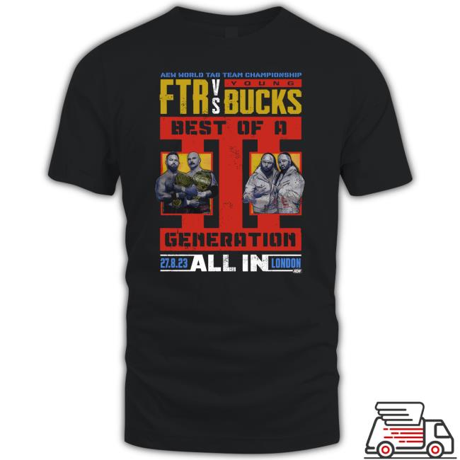 All In 2023 Matchup FTR vs. Young Bucks Hoodie