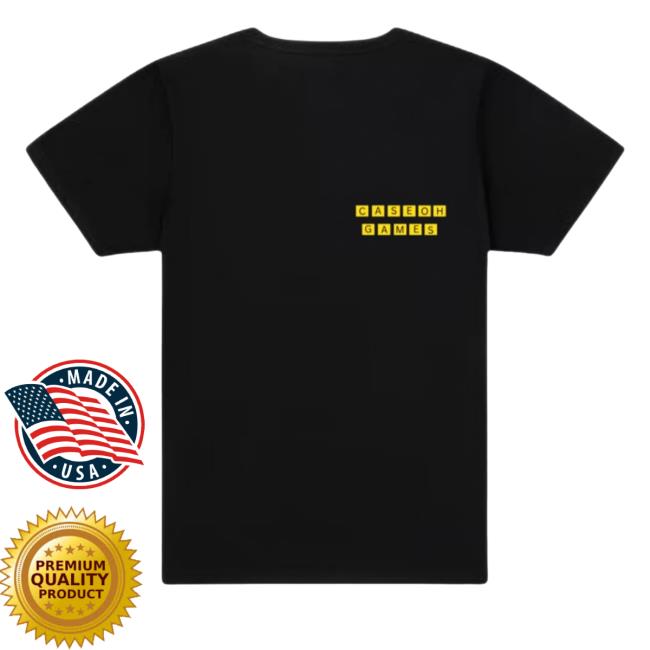 Official Caseoh Merch Caseoh Games Wh Logo Shirts