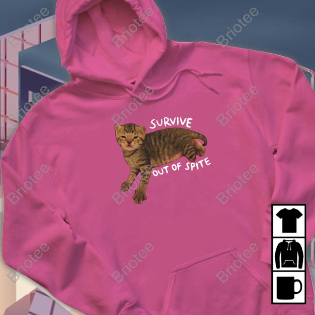 Bitty R Us Store Survive Out Of Spite Sweatshirt Feederofcats