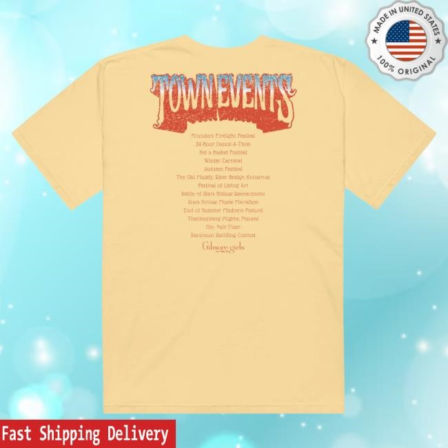 Official Gilmore Girls Festival Committee Town Events Tees