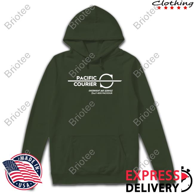 Pacific Courier Overnight Aire Service Tees