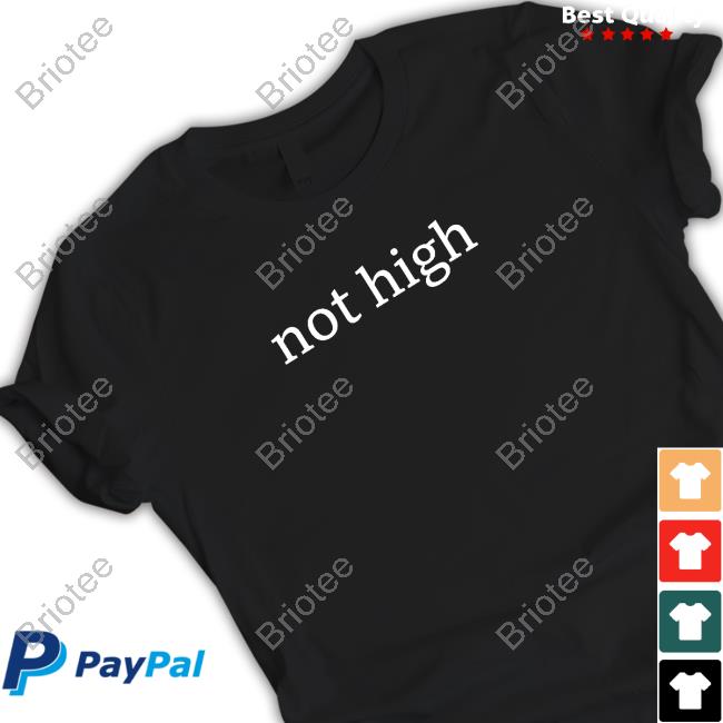 Not High Swearter Hoodie