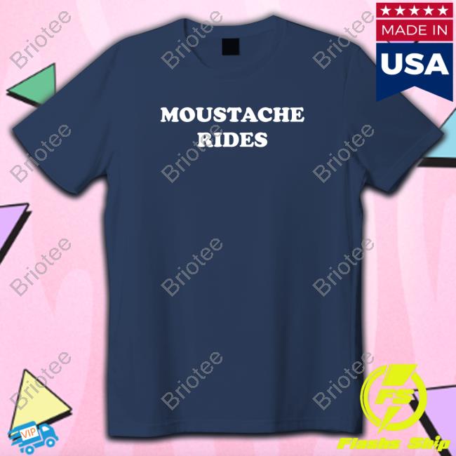 Super 70S Sports Store Moustache Rides Shirt