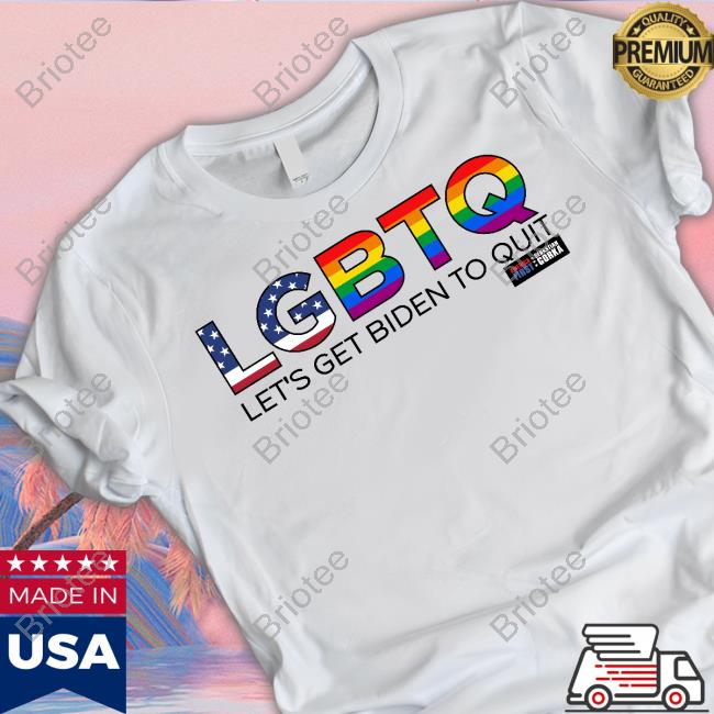 Official Sebastian Gorka DrG LGBTQ Let's Get Biden to Quit Shirt