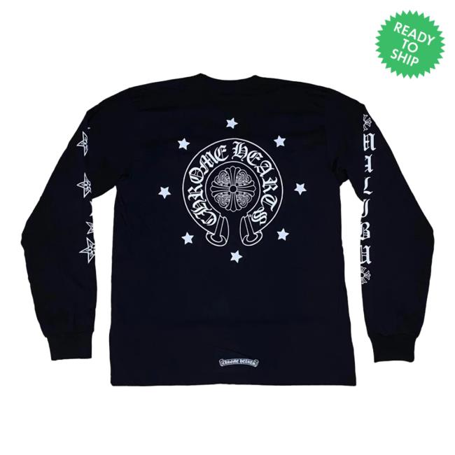 Official ChromeHearts Us Merch Chrome Hearts Malibu Exclusive Stars Sweaters Clothing Store Shop