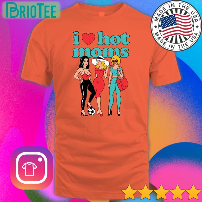 I Heart Hot Moms Group Sand Hoodie