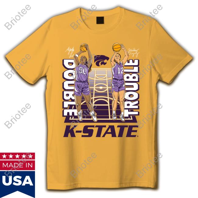 Ayoka Lee And Gabby Gregory Double Trouble K State Long Sleeve T Shirt