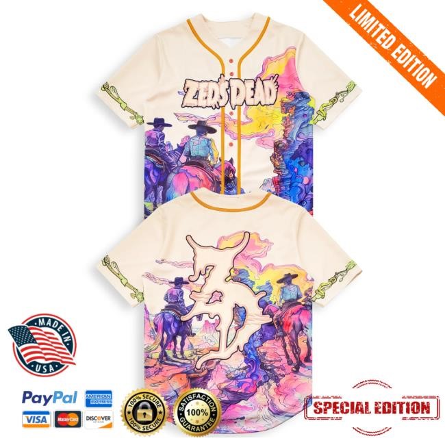 Official Deadbeats Apparel Merch Deadbeats Zeds Dead - Prospector - Baseball Jersey Shirt