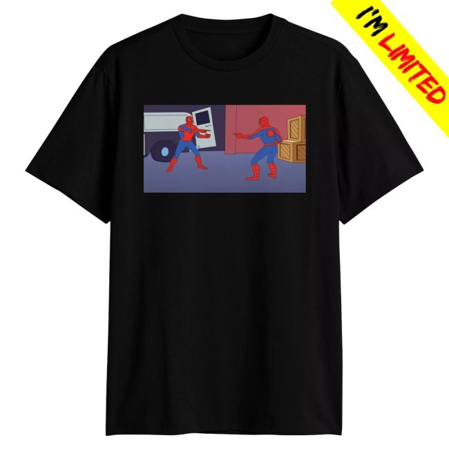 Marvel Meme Spider-Man Pointing Graphic Shirt Marvel