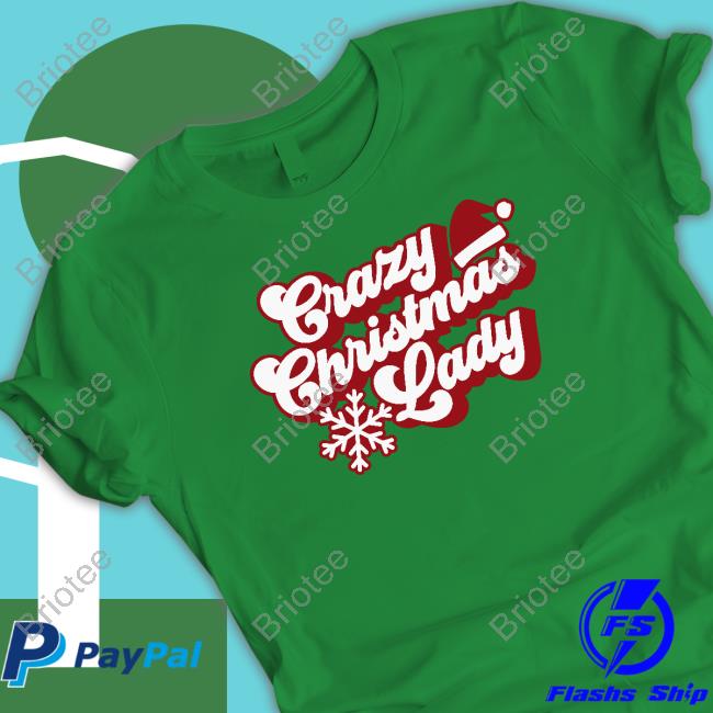 Official Hillbillies Apparel Merch Crazy Christmas Lady Hoodie