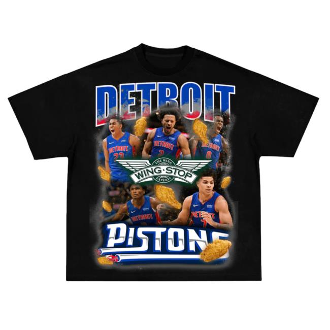 Detroit Pistons WingStop Tee