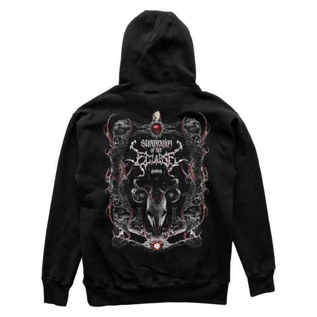 Official Svdden Death Merch The Summoning 23 Flier Black Sweatshirts Svddendeath
