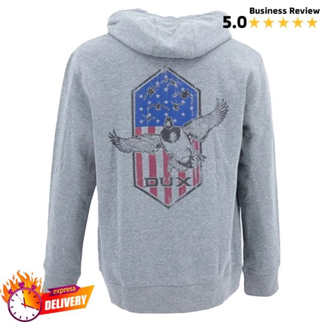 Official Dux Waterfowl Co DUX Americana Midweight Crew neck Duxwaterfowl