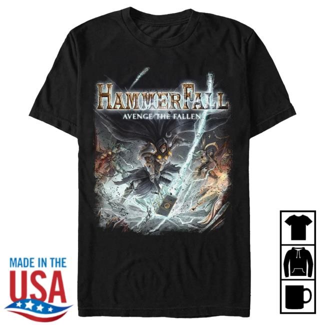 Official Nuclear Blast Merch Shop Hammerfall - Avenge The Fallen - Attractive Shirt NuclearBlast