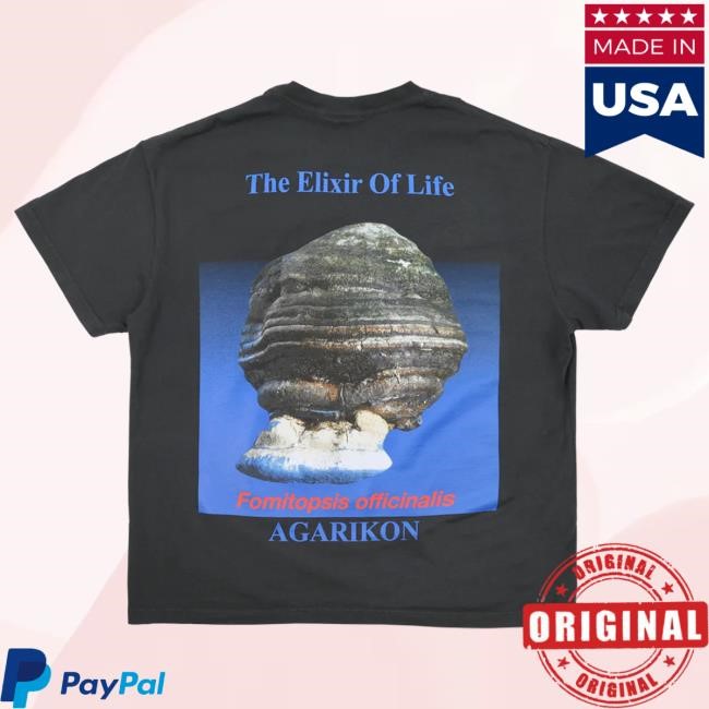Online Ceramics White Tee Elixir of Life — character-driven piece