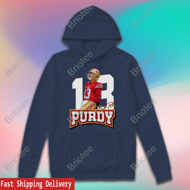 13 Purdy Shirt Red Fg Faithful Gear Dabn' All Day 13 Brock Purdy Shirt