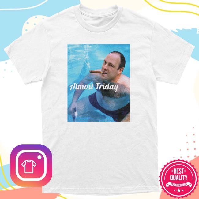 Official Almost Friday Pool Cigar Shirt New