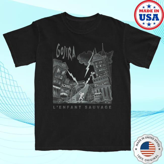 Official Gojira Merch Store City T Shirt