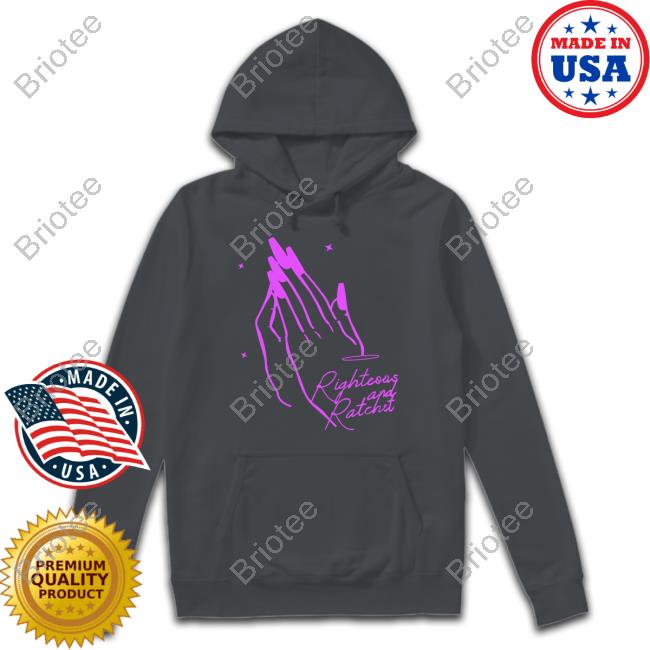 Righteous And Ratchet Angel Hands Hoodie