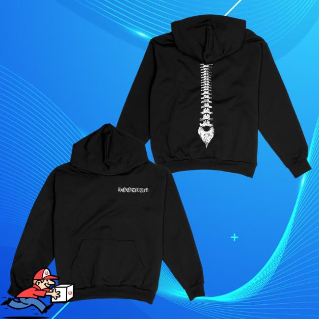 Official Merch Bar Samuel Ratsch Hoodlum Shop Darby Allin Spine Attractive Hoodie MerchBar