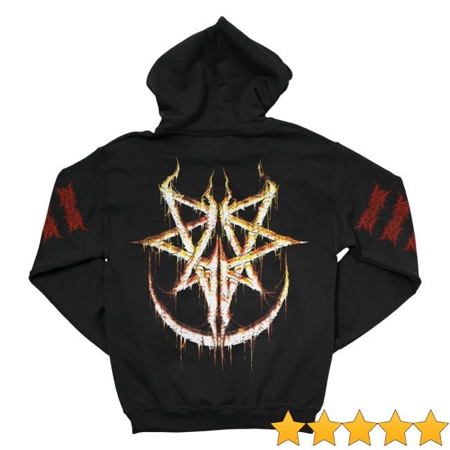 Official Indie Merch Store Shop Ingested "Altar Of Flesh" Pull Over Hoodie IndieMerchStore
