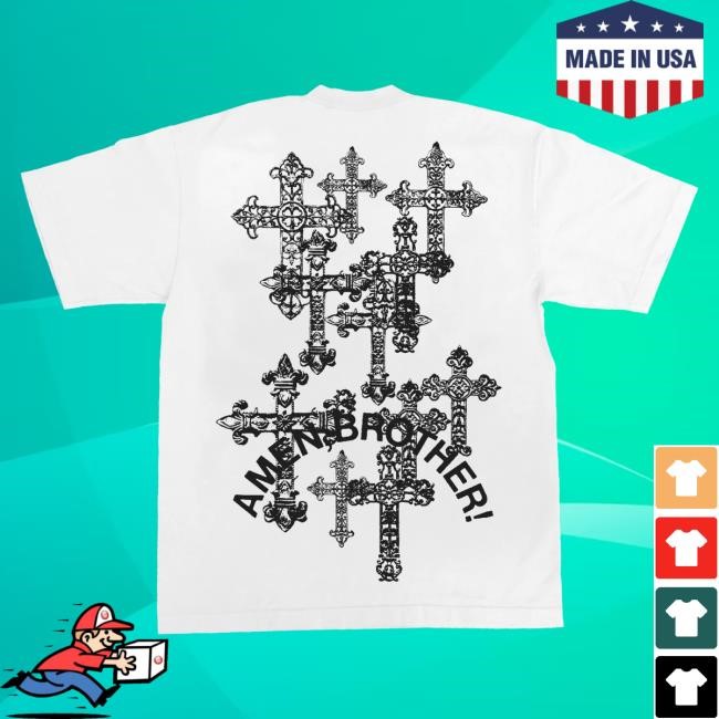 Official Jpegmafia Merch Store Shop Jpegmafia Amen, Brother Shirts (White)