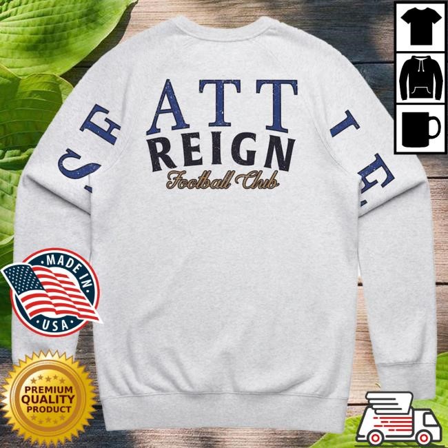 NWSL Shop Store Merch Official Unisex Seattle Reign FC PC Crewneck Sweatshirt
